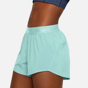 Relay shorts outdoor voices blue teal BRAND NEW